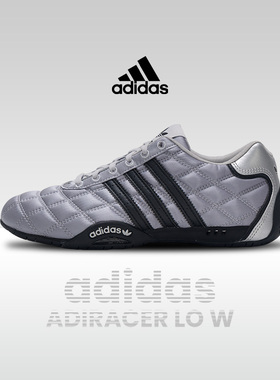 阿迪达斯三叶草女鞋春季新款赛车运动鞋复古薄底轻便休闲鞋JS0284