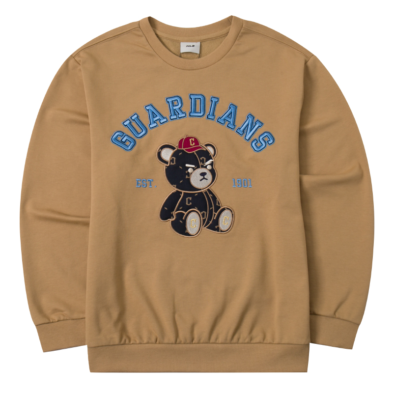 MLB童装男孩女孩卫衣2025秋季新款户外透气运动服套头衫7AMTC0144