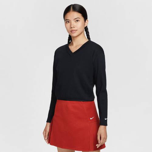 茵特丨NIKE耐克卫衣女装26新款运动外套V领套头衫休闲上衣IH1946