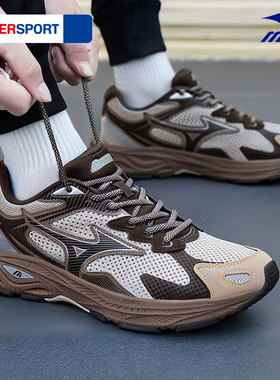 Mizuno美津浓官网跑步鞋男女2026新款透气RACER S老爹鞋D1GH2235