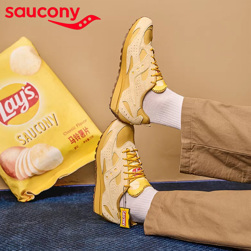 索康尼休闲鞋男鞋2026新款TRAINER 80X乐事联名运动鞋复古慢跑鞋