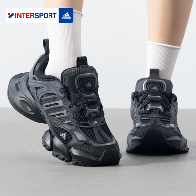 阿迪达斯男鞋女鞋轻机甲鞋XLGRUNNER DELUXE老爹鞋官方正品运动鞋