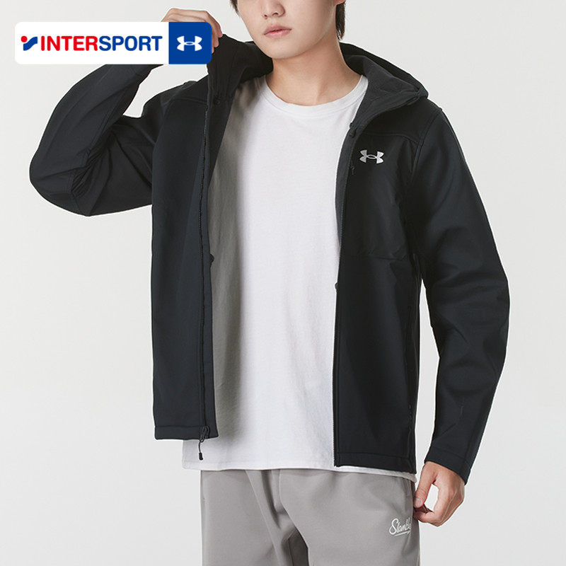 UA安德玛跑步外套男装26新款训练运动服连帽针织休闲夹克1371587,运动服/休闲服装,运动茄克/外套,淘宝优惠券,粉丝福利购,淘宝优惠卷