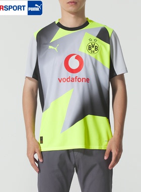 PUMA彪马正品足球短袖男款2025新款休闲运动比赛训练T恤780104-02