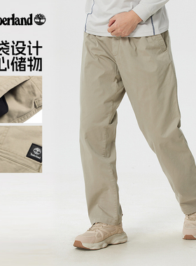Timberland添柏岚男裤春新户外时尚休闲商务通勤修身长裤潮A6C2G
