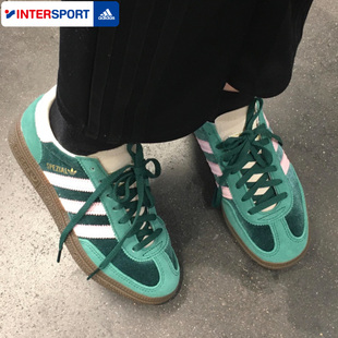 款 冬季 运动鞋 低帮板鞋 JI2648 阿迪达斯三叶草圣诞女鞋 休闲鞋 德训鞋