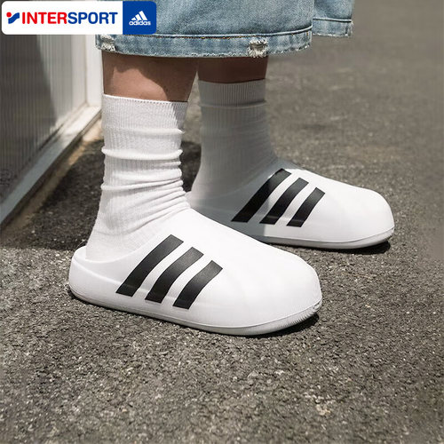adidas阿迪达斯夏三叶草SUPERSTAR MULE经典穆勒拖鞋厨师鞋IF6184