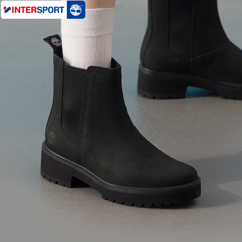 Timberland添柏岚女鞋2025冬季户外短靴中帮切尔西鞋休闲鞋A5NPK