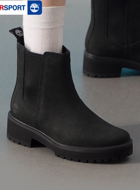 Timberland添柏岚女鞋2025冬季户外短靴中帮切尔西鞋休闲鞋A5NPK
