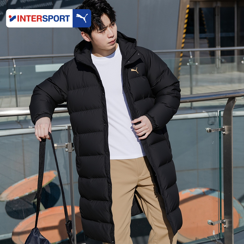 PUMA彪马男士黑色羽绒服