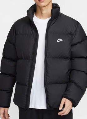Nike耐克羽绒服男士2025冬季新款夹克运动服保暖羽绒衣外套IB2976