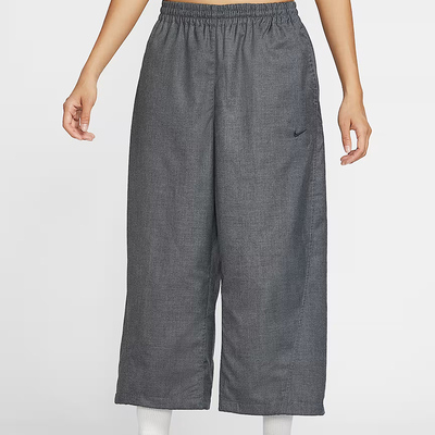 茵特丨NIKE耐克女裤新款宽松运动裤阔腿裤刺绣小标复古长裤IF5454