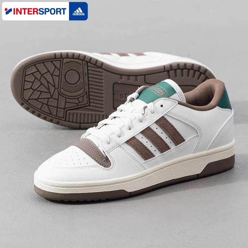 阿迪达斯鞋子男鞋2025冬季新款运动鞋经典复古休闲鞋低帮篮球板鞋