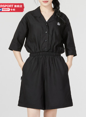 PUMA彪马官网连体衣女2026春季新款短裤翻领短袖收腰连衣裙620632