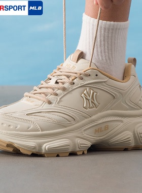 MLB官方男鞋女鞋2025秋季新款运动鞋情侣复古厚底休闲鞋3ASHW005N