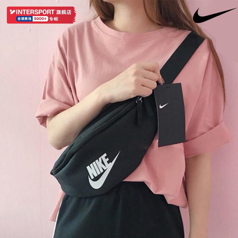 茵特|Nike耐克斜挎包男士腰包官方新款运动包女款胸包挎包单肩包