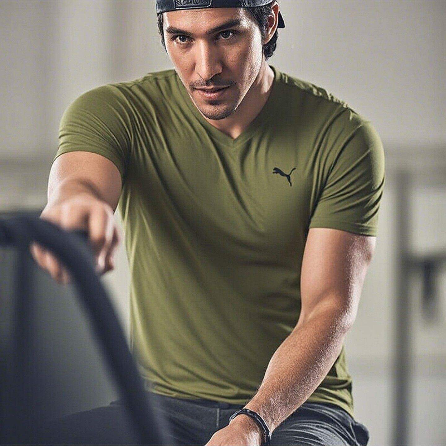 PUMA彪马男士运动服2026春季新款透气速干短袖跑步圆领T恤525908