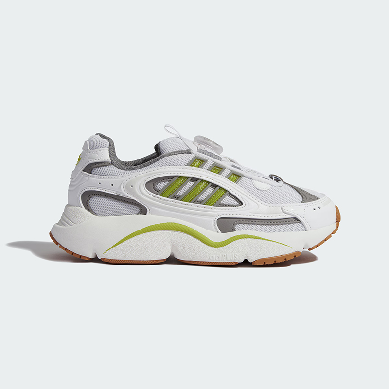 Adidas阿迪达斯男大童OZMILLEN老爹鞋2025秋冬三叶草经典鞋运动鞋