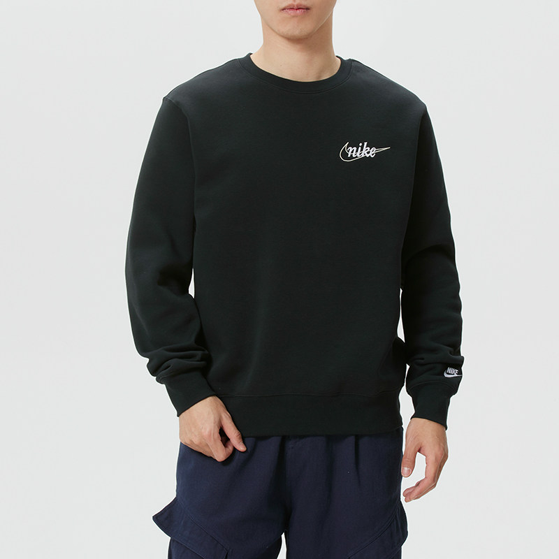 茵特丨NIKE耐克圆领卫衣男款新款运动服宽松休闲长袖套头衫IF0680
