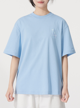 MLB官方 男女情侣凉感波普老花百搭运动休闲T恤25秋季新款TSX01