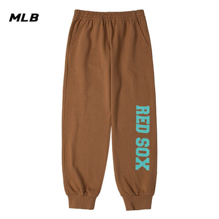 MLB官方舰店官网男女裤情侣运动裤休闲裤舒适透气跑步训练长裤子
