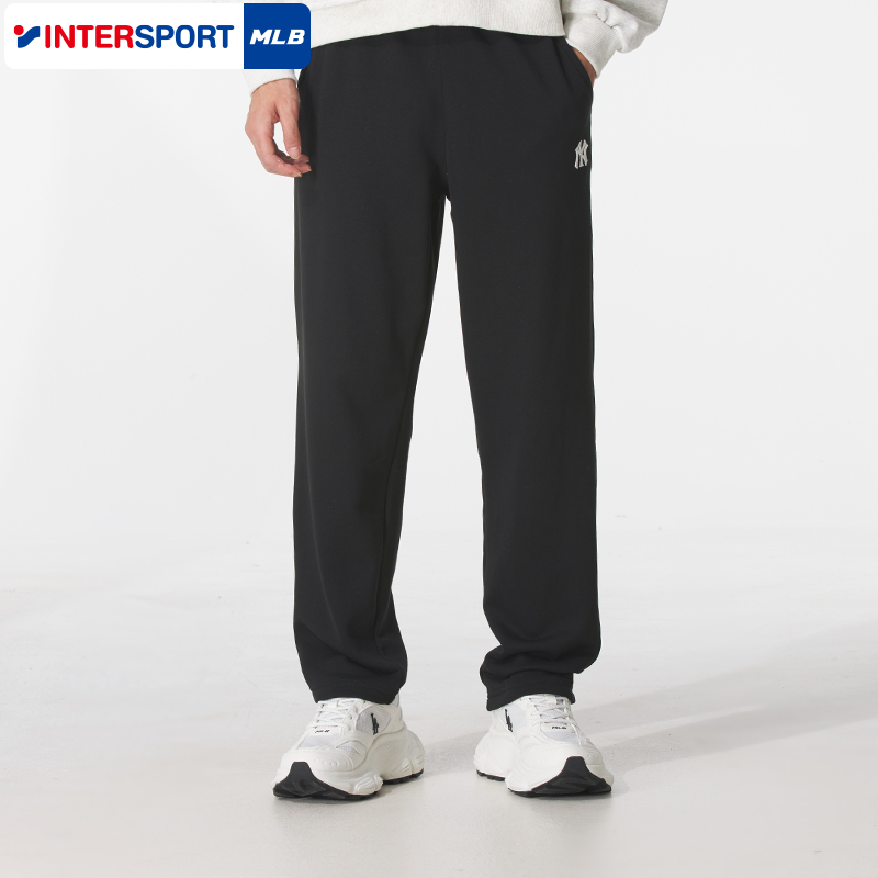 MLB长裤男裤女裤2025秋季跑步训练运动裤宽松休闲裤卫裤3APTB0454