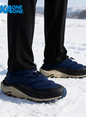 HOKA男款秋冬卡哈2防水保暖徒步鞋KAHA 2 FROST MOC GTX户外鞋子