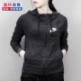 Áo khoác Nike Nike 2019 Thu mới Quần áo thể thao nữ hàng đầu Casual Áo trùm đầu đan - Áo khoác thể thao / áo khoác áo khoác lông adidas