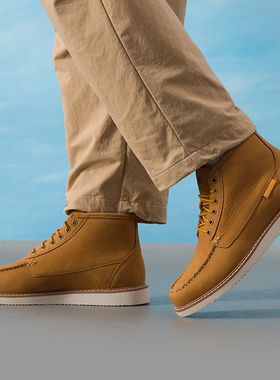 Timberland添柏岚官方男鞋中帮靴秋冬商务通勤休闲舒适轻便|A6AZE