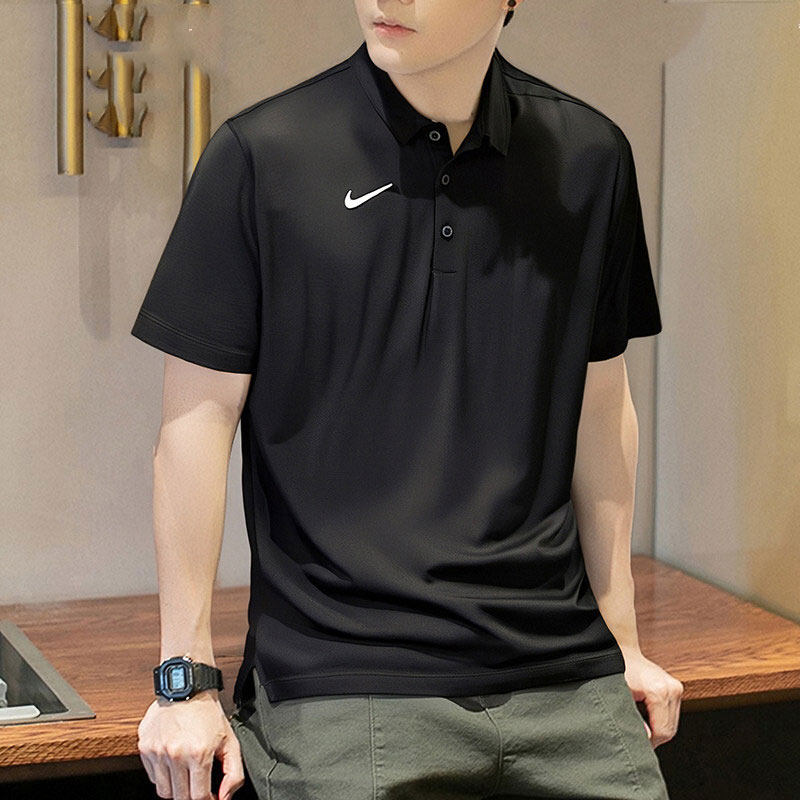 茵特|NIKE耐克POLO衫短袖男款夏季新款男士翻领运动半袖黑色