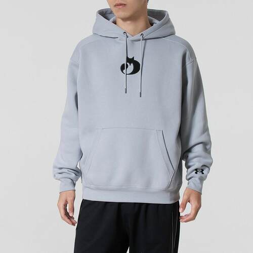 茵特|安德玛连帽卫衣男春季运动服篮球训练针织休闲套头衫上衣