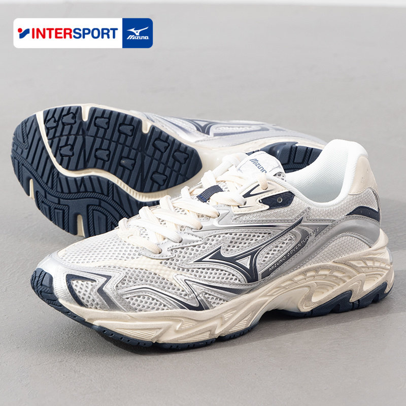 美津浓男鞋新款ADVENTURE V2千禧复古跑鞋软弹缓震透气休闲运动鞋