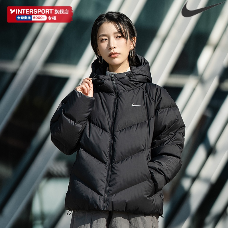 耐克女款加厚保暖羽绒服