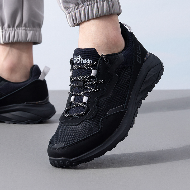 JackWolfskin狼爪徒步鞋男2025冬季户外运动鞋透气登山鞋4059621