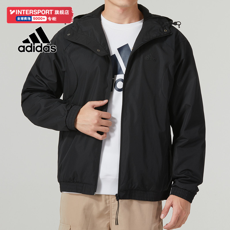 Adidas阿迪达斯外套男2025冬季跑步训练健身运动服防风夹克IP4920