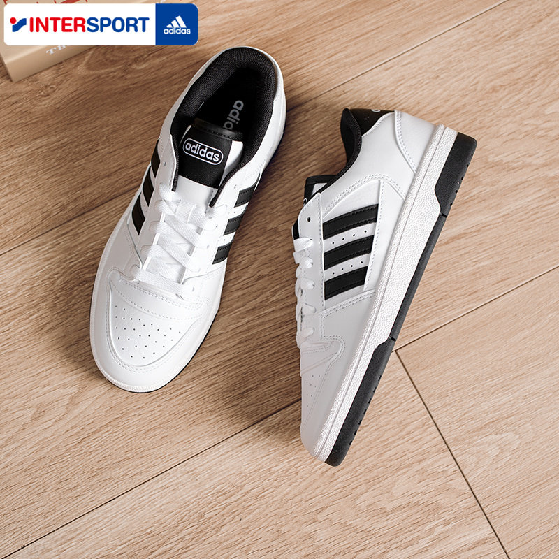 阿迪达斯鞋子男鞋春季新款运动鞋白色皮面休闲鞋男士低帮篮球板鞋,运动鞋new,运动休闲鞋,淘宝优惠券,粉丝福利购,淘宝优惠卷