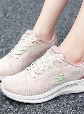 Skechers斯凯奇女鞋跑步鞋25春季新款健身训练鞋妈妈运动鞋150620