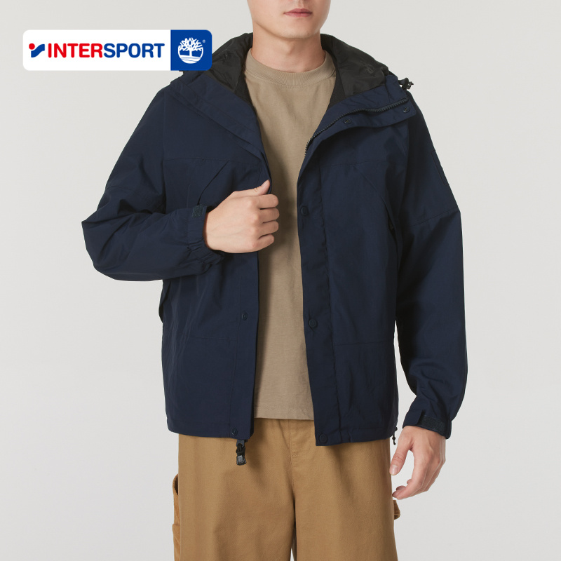 Timberland添柏岚官方夹克男装机能登山服外套户外防水外套|A68XF