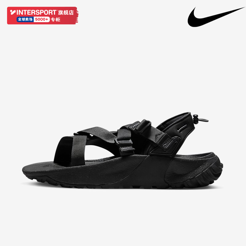 Nike耐克外穿凉鞋男鞋官方正品2025夏季新款厚底运动沙滩鞋FB1948