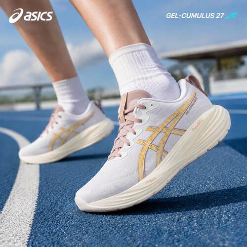 茵特丨亚瑟士跑鞋男2026秋季新款GEL-CUMULUS 27运动鞋缓震跑步鞋