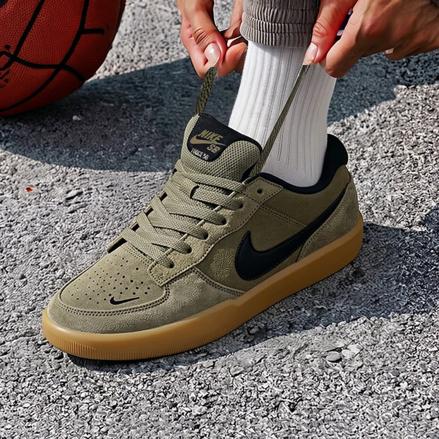 茵特丨Nike耐克官方正品男鞋2026新款秋季滑板鞋运动休闲鞋IQ8398
