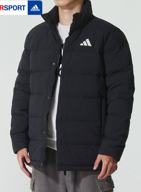 Adidas阿迪达斯男子羽绒服2025秋冬新款休闲保暖羽绒外套KH3994
