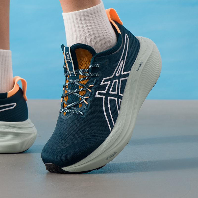 ASICS亚瑟士男鞋跑步鞋2025新款GEL-NIMBUS 27 TR运动鞋1011C136