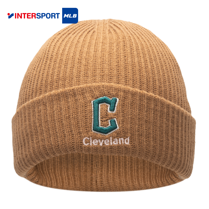 MLB官方帽子针织帽2025新款男女帽休闲毛线帽情侣绒线帽3ABNM0746
