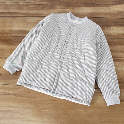 张美好男女儿童厚棉秋冬前开上衣