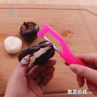 削马蹄专用刀尖头荸荠水果土豆多功能小刮皮神器苹果瓜皮打皮刨刀