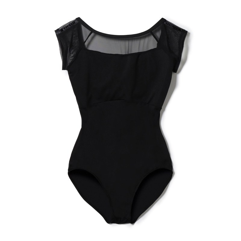 Chacott舞蹈芭蕾体服练功服法式袖连体衣女ONWARD