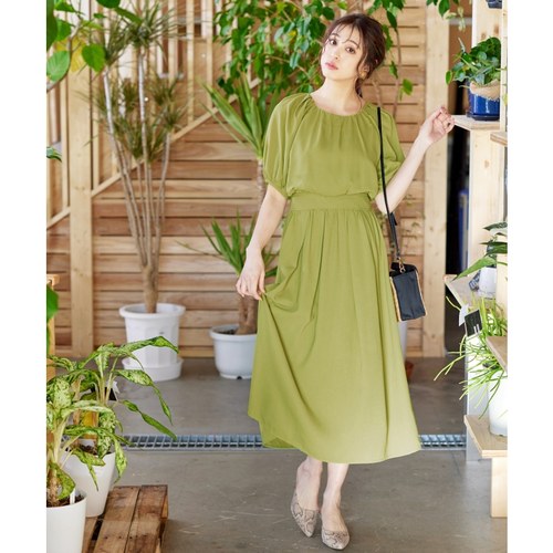 Tiaclasse可手洗清新文艺气质女士连衣裙日系轻奢ONWARD