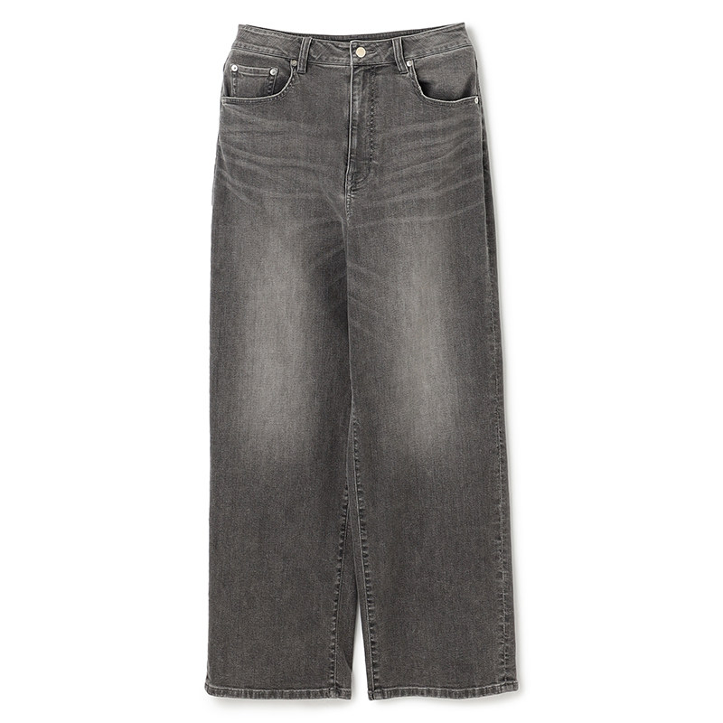 UNFILODENIM系列适宜简约防水宽松阔腿牛仔裤