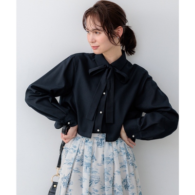 组曲优雅气质温柔适宜新型莱赛尔亮面多用途衬衫女ONWARD